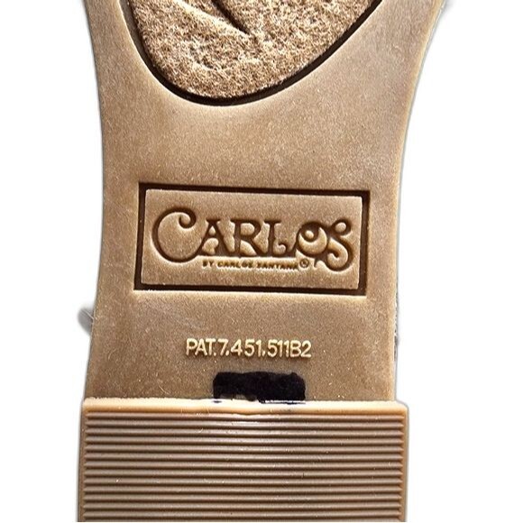 Carlos by Carlos Santana NIB Camilla Sand Vegan Wedge Espadrille Sandal Size 9 - Picture 8 of 12